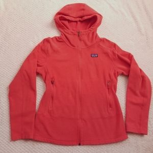 Patagonia sz M full zip Coral fleece jacket/sweater.